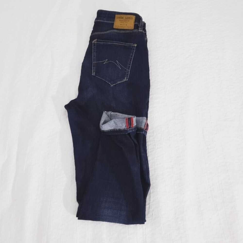 PARASUCO DNM LGND High Rise "CLARA" Skinny Fit Blue Jeans